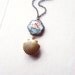 Gold Mermaid Necklace Mermaid Locket Mermaid Charm Necklace Mermaid Jewelry Gold Seashell Locket Sea Shell Locket Seashell Necklace