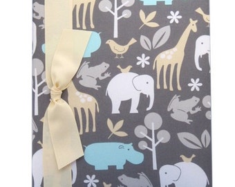 Tight Bound Baby Memory Book - Zoology