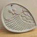 Vintage Mod Owl Ceramic Grater