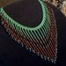 Glass & Stone Beaded Bib Necklace - Necklaces for Women