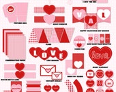 Valentine PRINTABLE Party 'A Love Note' Valentine by Love The Day Il_170x135