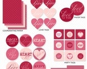 A Modern Lovely Valentine Party PRINTABLE by Love The Day Il_170x135