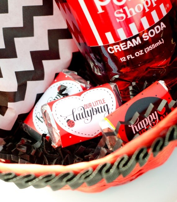 Ladybug Party PRINTABLE Candy Bar Wrappers (INSTANT DOWNLOAD) by Love The Day Il_570xn