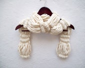 Hand knitting Long Scarf Mulberry Scarf Brown Pompom Fall Autumn Fall Fashion Holiday Accessories women scarf mothers day