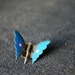 Butterfly fly high... Vintage metal pin.