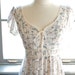 Crepuscule... Vintage Gunne Sax MAXI DRESS with CORSET ties and lace accents