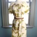 Birds of paradise... vintage maxi sundress in an AMAZING PRINT (s - m)