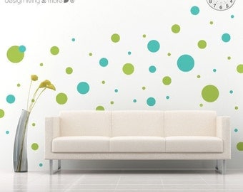 Children Wall Decals - Polka Dot Wall Stickers - 0029