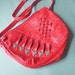 CLEARANCE SALE Womens Vintage Purse Rad Red Retro Gitano Bag