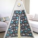 Reserved for Penelope - Indoor Jungle Wall Art Children' s Teepee OOAK