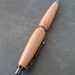 Wood Mechanical Pencil, Fancy Slimline Style, American Black Cherry with Gun Metal Accents and Gift Box