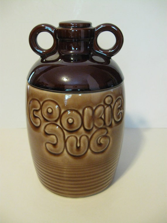 McCoy COOKIE JAR Cookie Jug by stonecreekfinds on Etsy