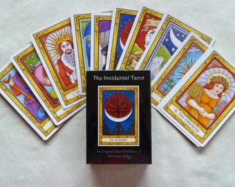 Just the Deck - The Incidental Tarot, Tarot Deck, Unique Tarot