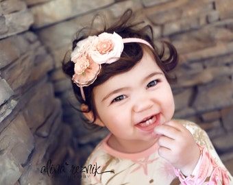 vintage inspired headband chiffon lace and tulle rosette trio pink baby headband vintage inspired headband chiffon vintage inspired headband chiffon lace and tulle rosette trio pink baby headband vintage inspired headband chiffon