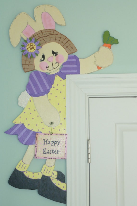 DEBI'S DOINGS Easter Wood Craft Pattern Door Hugger