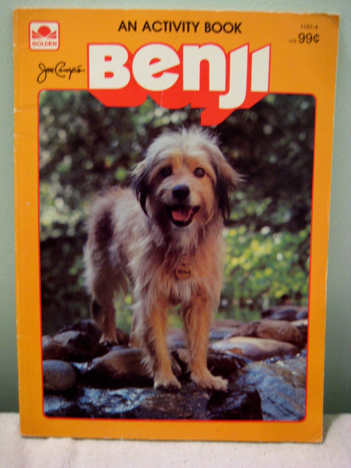 Vintage Benji Coloring Activity - Il Fullxfull.259948678 