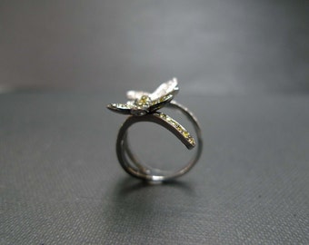 butterfly ring diamond wedding ring 14k white gold diamond engagement ring diamond wedding - Marquis Wedding Ring butterfly ring diamond wedding ring 14k white gold diamond engagement ring diamond wedding - Marquis Wedding Ring
