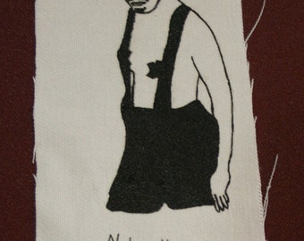 genderqueer drag king lesbian queer punk patch