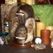 SALE 200 OFF - Shrunken Head Collection Under Glass Dome