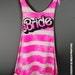 Bride Shirt - BARBIE Bride Scoop Neck Tank Top Romper - bridesmaid gift