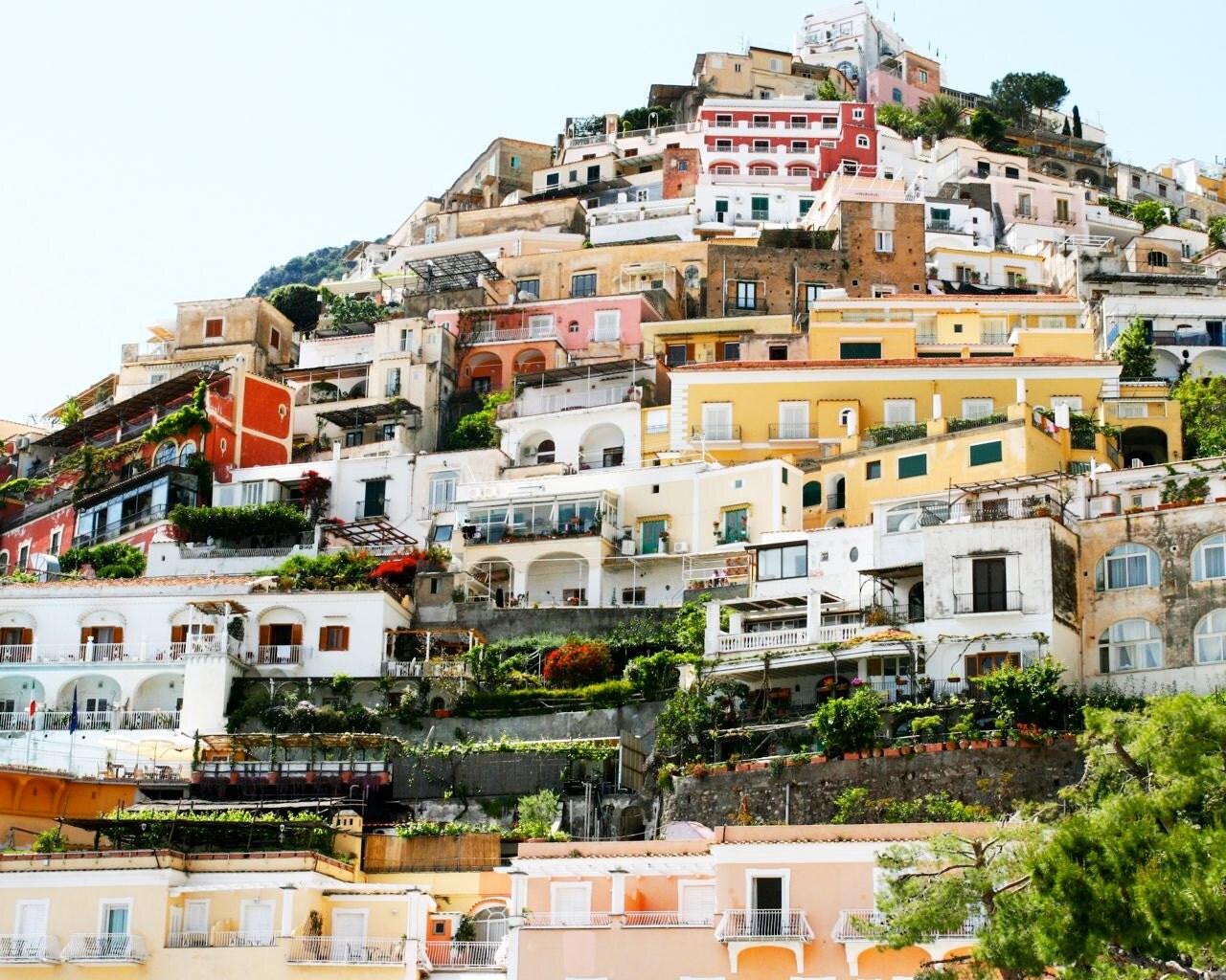 Amalfi Coast Photography Italy Photograph Cliffside Homes