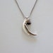 BALD EAGLE TALON Charm in Sterling Silver