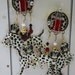 Reserved For Paola - Lunch At The Ritz Earrings - Puppy Dots
