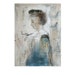 acrylic painting woman ( print) FRANCESCA figurative portrait