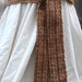 Belt - Soft Brown Sash - Plush Handwoven Inkle weaving