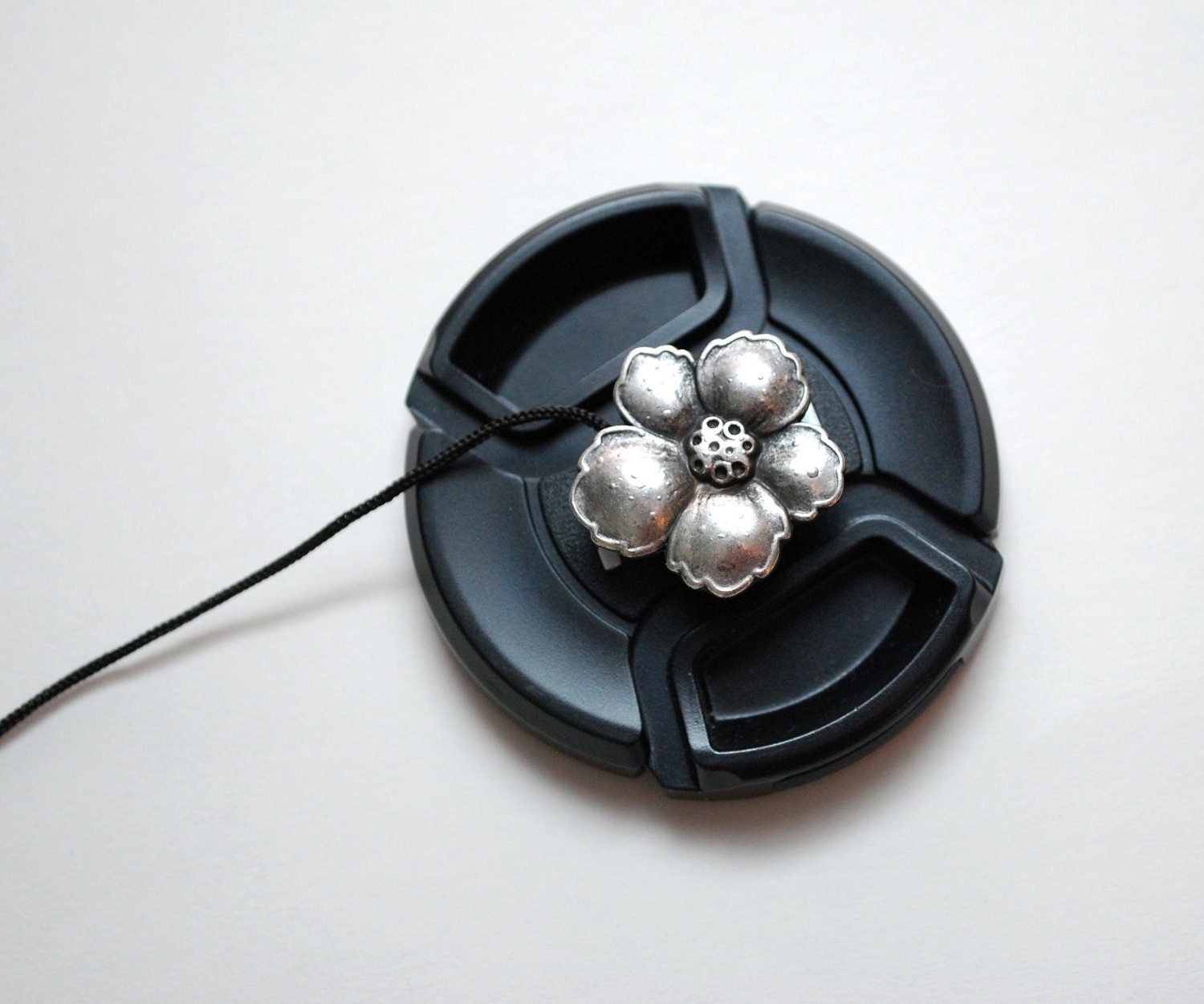 Lens Cap Holder Floral Lens Cap Leash Camera Accessories