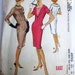 Vintage 1950s McCalls 4990 Women's Sheath Dress Sewing Pattern