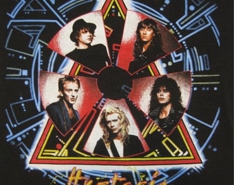 Original DEF LEPPARD vintage 1987 tour TSHIRT