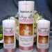 Baptism Christening Candle with God Parent Candles Personalized