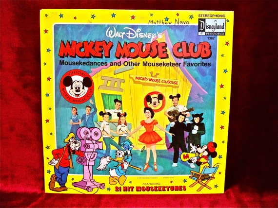 Walt Disney's MICKEY MOUSE CLUB 1974 Vintage Vinyl