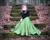Women's dressy maxi skirt with shimmering satin bands olive green black sapphire rose teal silver grey mint Women's dressy maxi skirt with shimmering satin bands olive green black sapphire rose teal silver grey mint