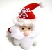 Felt Santa Hair Clip