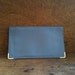 Vintage English Grey Leather Wallet