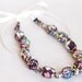 SALE Teething Necklace- Purple Wildflowers