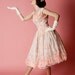 Vintage 1950s Pink Dress - Jerry Gilden - Blush Wedding Bridal Fashions