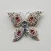 Bejeweled Butterfly Brooch