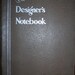The Designers Notebook - Funeral Floral Arrangement Handbook For Funerals, Weddings, Parties etc... Vintage Paperback - 1951 Edition