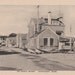 On North Wharf, Nantucket post card. Gardiner, black & white.