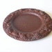 Rustic Candle holder, grape vine border