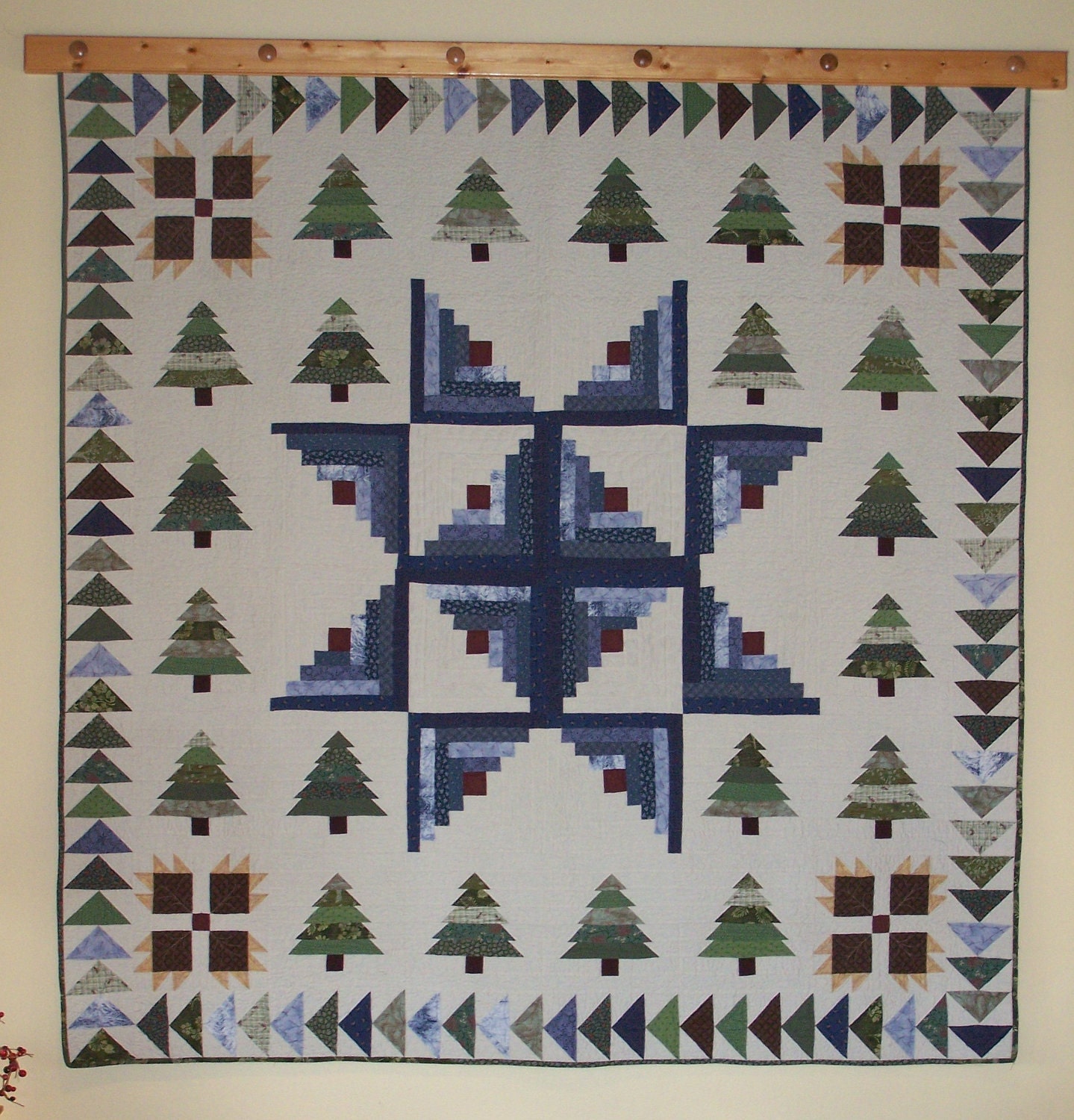 Bears In The Woods Quilt Pattern