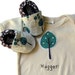 Little Tree Hugger Organic Baby Gift Set- Eco Friendly Organic Bodysuit and Organic Tree Baby Shoes - Baby Clothes Eco-Friendly Top