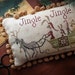 Hares' Christmas : counted cross stitch patterns Plum Street Samplers December Winter bunny holidays hand embroidery