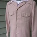 Day's Disco era vintage 70's Men's leisure suit jacket. Pure poly perfection in pink. Size 42