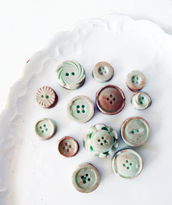 25 Mint Chocolate Buttons: Lady Liberty Il_570xn