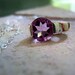 Sleeping Beauty - Genuine Pink Topaz - Solitaire Necklace