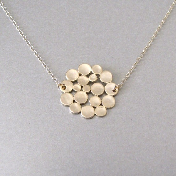 Items similar to Bubble Pendant Necklace on Etsy